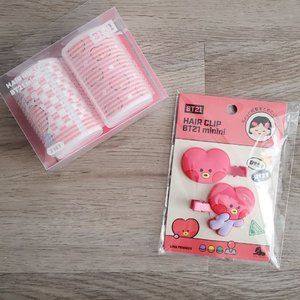 BT21 Line Friends Tata Hair Set